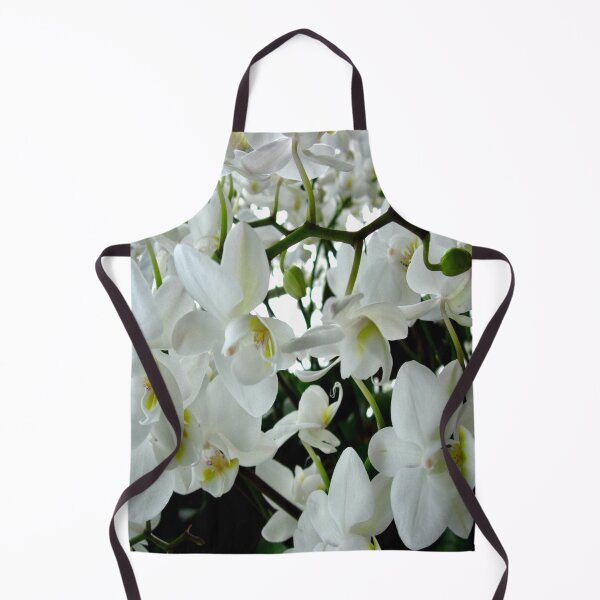 Item preview, White Orchids Blooming photographic print designed and sold by CraveArt.