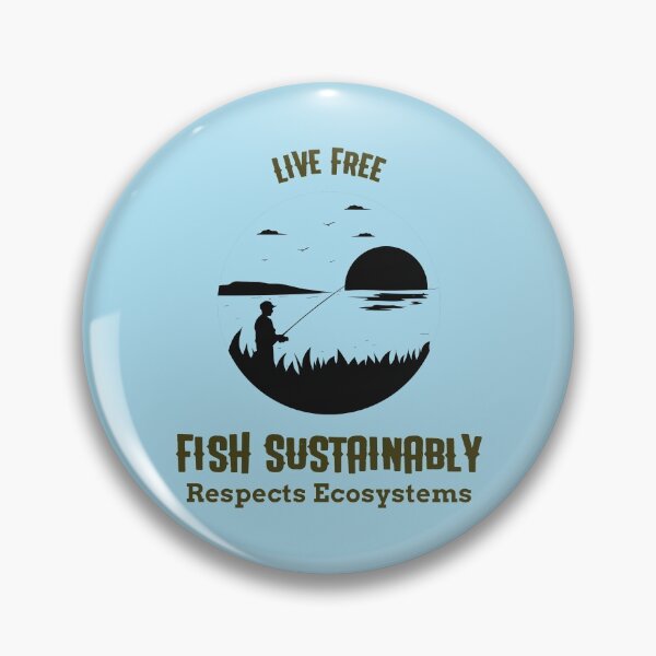 Item preview, Live free, fish sustainably, respects ecosystems. designed and sold by Sansiri.