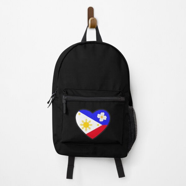Item preview, Philippines Flag Heart with Sampaguita, Philippines Sun and Stars, Philippine Sampaguita designed and sold by AloraDesigns.