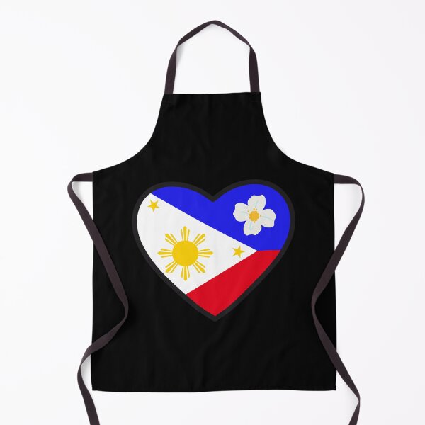 Item preview, Philippines Flag Heart with Sampaguita, Philippines Sun and Stars, Philippine Sampaguita designed and sold by AloraDesigns.