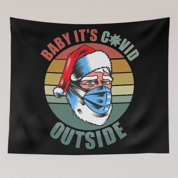 Item preview, Baby its covid outside - Quarantined Cristmas 2020 designed and sold by Giacob.