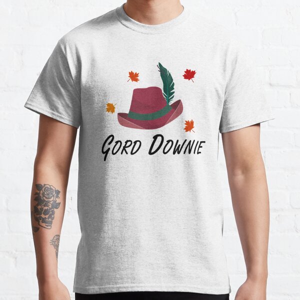 gord downie t shirt