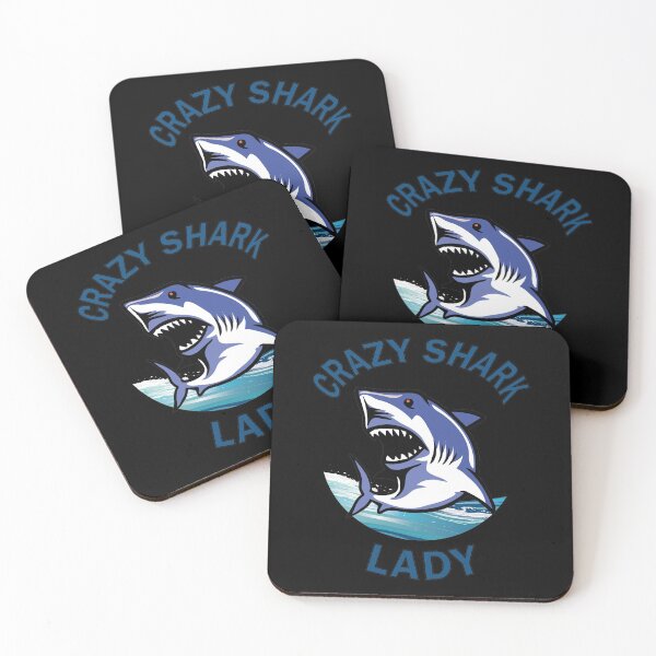 Item preview,  Crazy shark lady designed and sold by YAHIA-14.