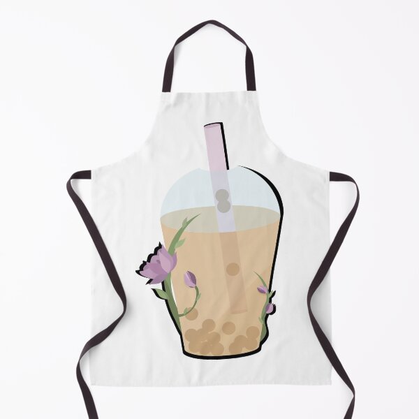 Item preview, Floral Boba w/ shadow designed and sold by sweetheartgrams.