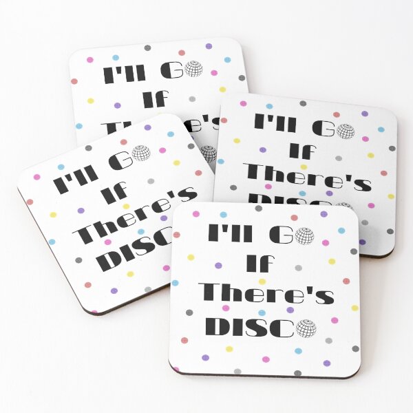 Item preview, I'll Go If There's Disco designed and sold by sunnybandana.