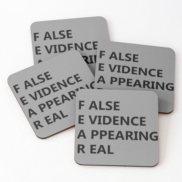 Item preview, FEAR False Evidence Appearing Real designed and sold by DomGDesign.