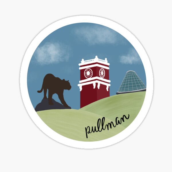 Pullman and the Palouse Sticker