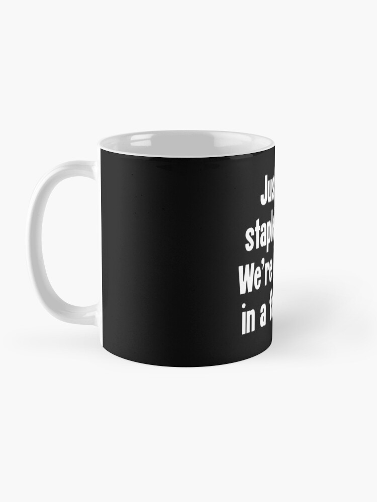 "Just Let Me Staple the Vicar. We're Giving Love In A Family Dose