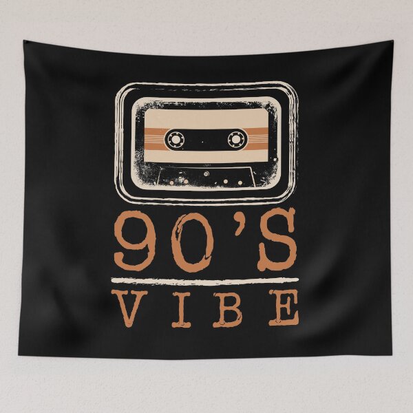 Item preview, 90's Vibe Audiotape Vintage Old School Retro Disco Dj Club designed and sold by shirti.