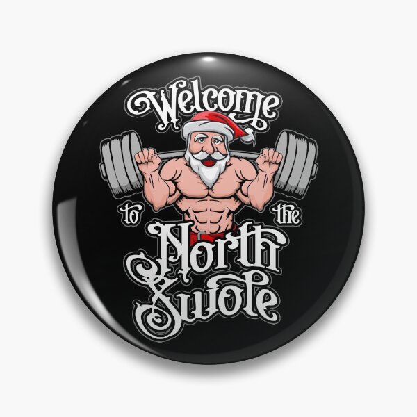 Item preview, Welcome To The North Swole Santa Gym Christmas designed and sold by GrandeDuc.