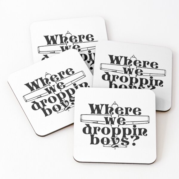 Item preview, Where we droppin boys? designed and sold by afternoontees.