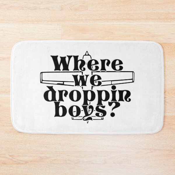 Item preview, Where we droppin boys? designed and sold by afternoontees.