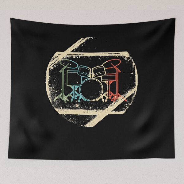 Item preview, Drum Drummer Musical Instruments Rock On Genre Music Drums designed and sold by shirti.