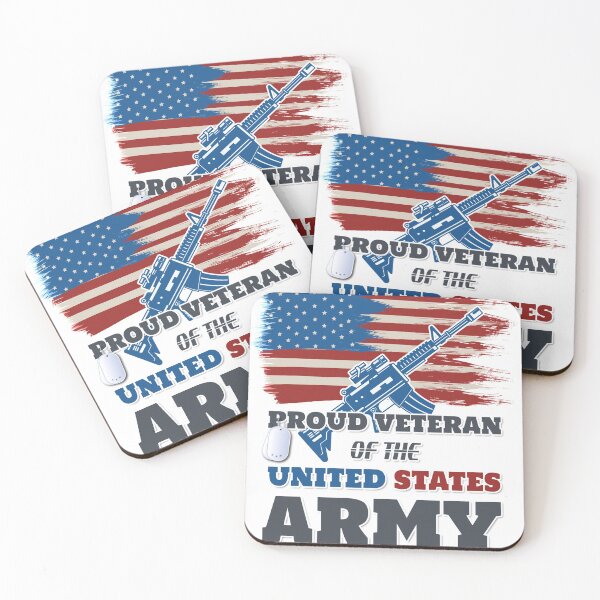 Item preview, Proud Veteran of the United States Army | US Army Veteran Custom T-shirts and Accessories. designed and sold by CreativRoyale.