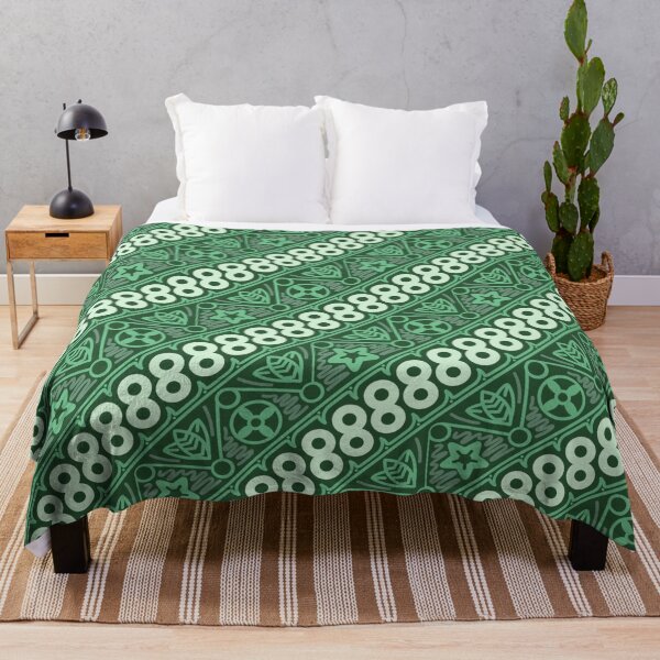 Item preview, Green Diagonal Batik designed and sold by AlteredAtelier.