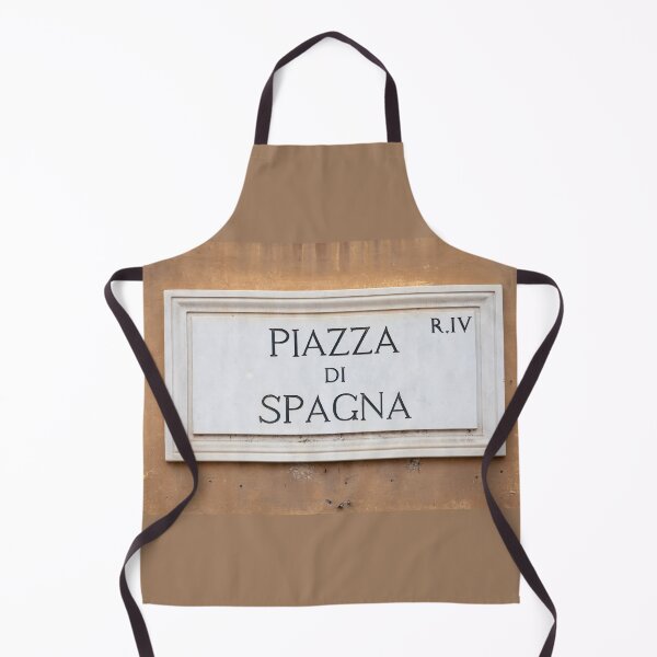 Item preview, Piazza di Spagna (Spain Square) street sign in Rome, Italy designed and sold by Paolo Modena Photography - Fine Italian Art.