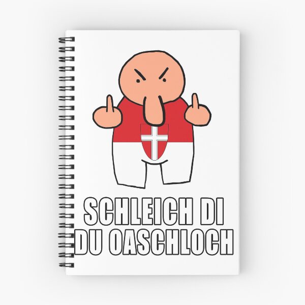 Artikelvorschau, SCHLEICH DI DU OASCHLOCH entworfen und verkauft von JuicySchinken.