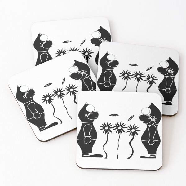 Item preview, Aubrey Beardsley Inspired Kittens designed and sold by Michael Erdman.