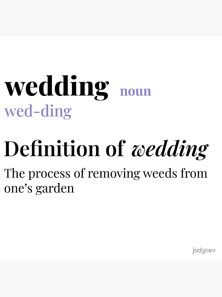 Homer's Definition of a Wedding Greeting Card for Sale by jodynev