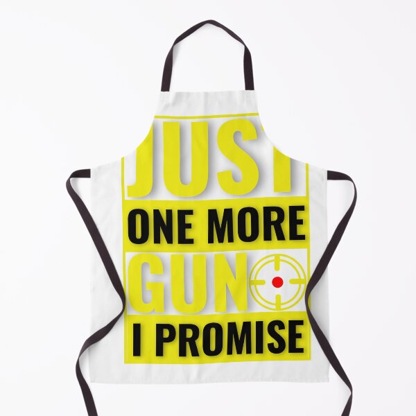 Item preview, JUST ONE MORE GUN I PROMISE designed and sold by Hussain Shirts.