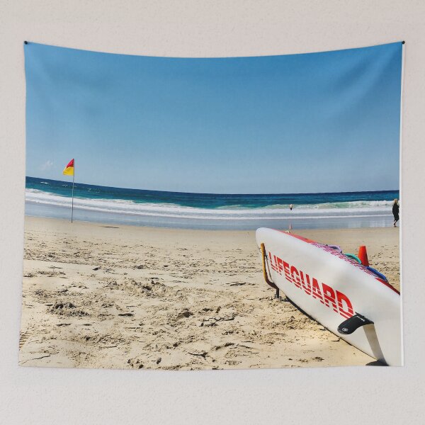 Item preview, Life Guards' Beach Scene designed and sold by CraveArt.