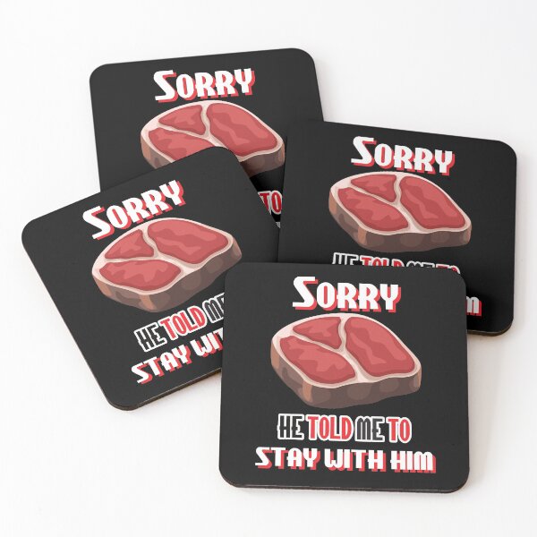 Item preview, Steak lovers man woman stay together today sorry designed and sold by Tomsens.