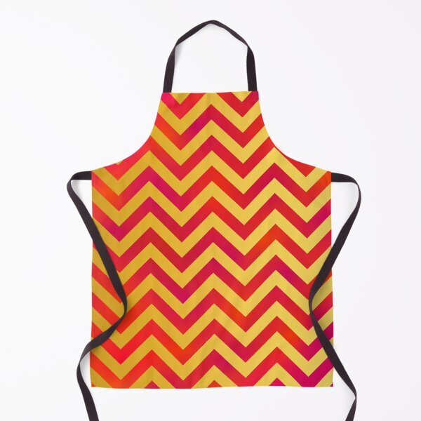 Item preview, Chevron gold and red color gradient pattern designed and sold by likebakerdo.