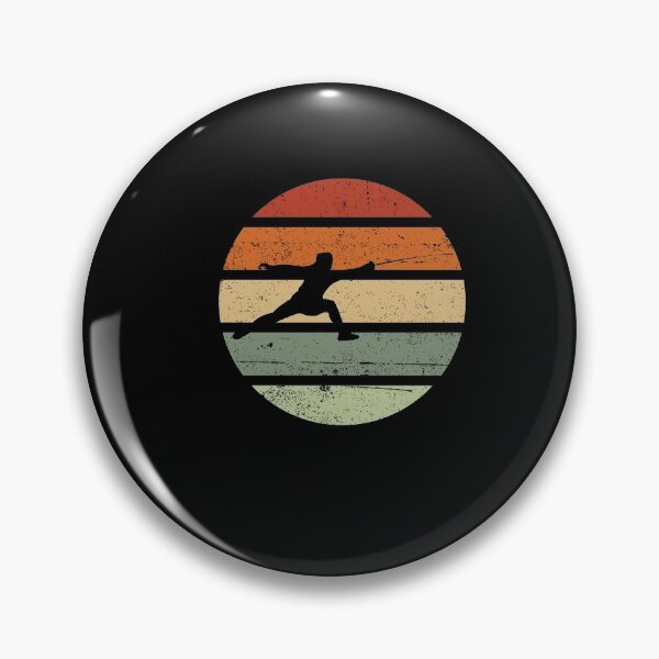 Item preview, Fencing retro - fencer - fencing sport designed and sold by dJ-Design.
