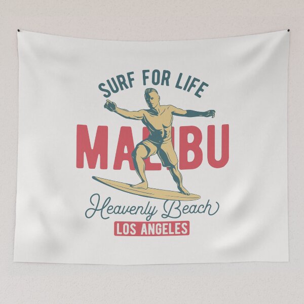 Item preview, Surf in Malibu designed and sold by DreamInk Studio.
