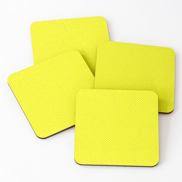 Item preview, Gold glitter sparkle polka dots on yellow designed and sold by DarkArtStudio.