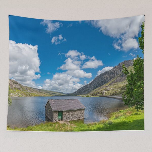 Item preview, Lake Ogwen and Tryfan Mountain Wales designed and sold by AJEvans.