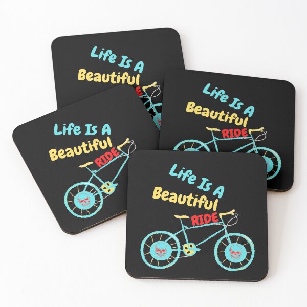 Item preview, Life Is A Beautiful Ride designed and sold by The Sober Art.