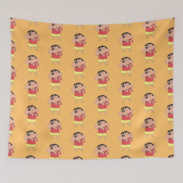 Item preview, Shinchan happy designed and sold by Sellystickers.
