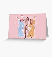 Work! (The Schuywalkers) Greeting Card