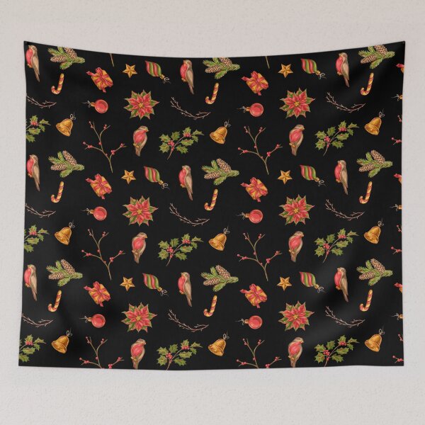 Item preview, Christmas Design Pattern - Christmas In Quarantine designed and sold by siddeshpansare.