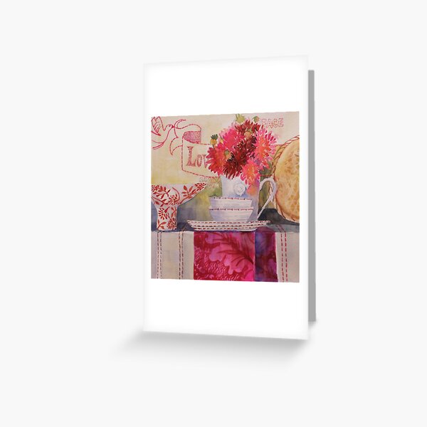 Love Dahlia Greeting Card