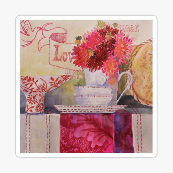 Love Dahlia Sticker