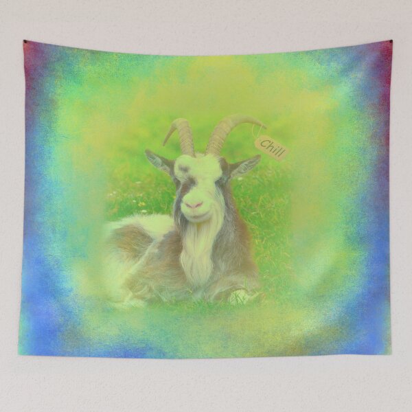 Item preview, Goat designed and sold by wimblettdesigns.