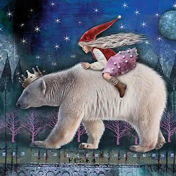 Artwork thumbnail, POLAR BEAR RIDE by Made Balbat