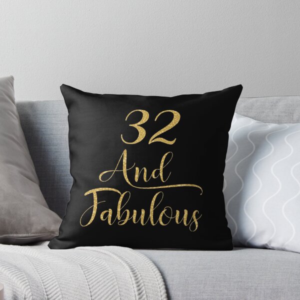 Item preview, Women 32 Years Old And Fabulous 32nd Birthday Party design designed and sold by Grabitees.