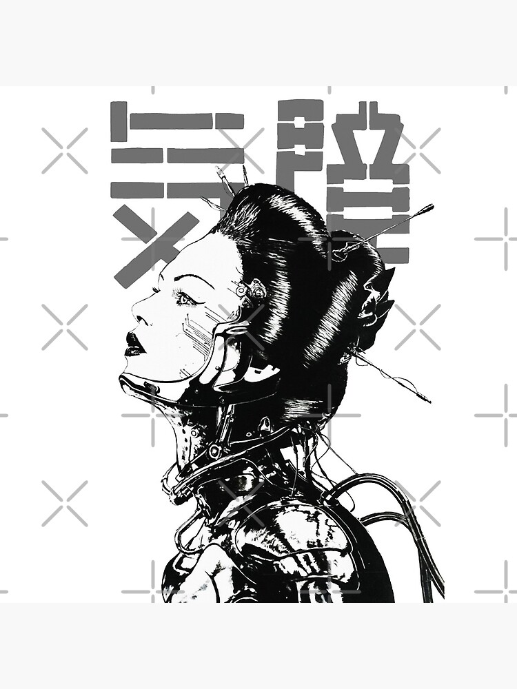 Cyberpunk Girl Vaporwave Aesthetic by OWLvision33