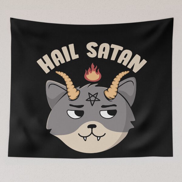 Artikelvorschau, Heil Satan entworfen und verkauft von predatorart93.