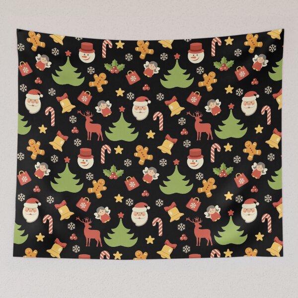 Item preview, Christmas Design Pattern - Christmas In Quarantine designed and sold by siddeshpansare.