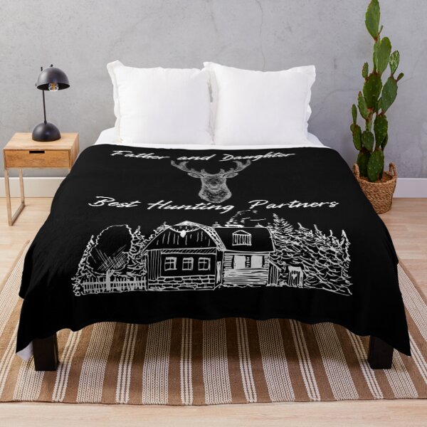 Item preview, Father and Daughter Best Hunting Partners designed and sold by ProudAcademic.