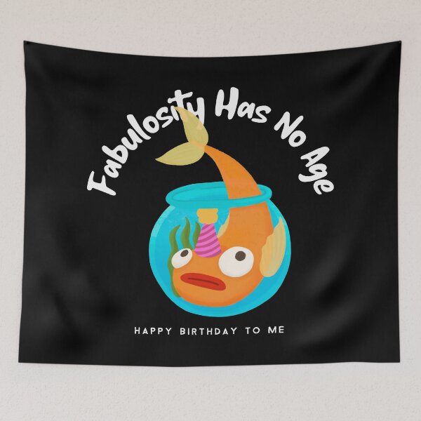 Item preview, Fabulosity Has No Age- Happy Birthday To Me- Funny Wishes designed and sold by joabaj.