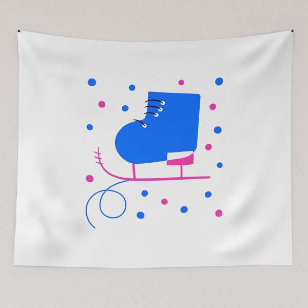Item preview, Blue Neon Skates designed and sold by ArchiTania Studio.