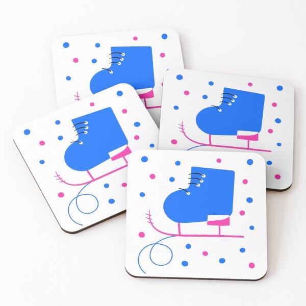 Item preview, Blue Neon Skates designed and sold by ArchiTania Studio.