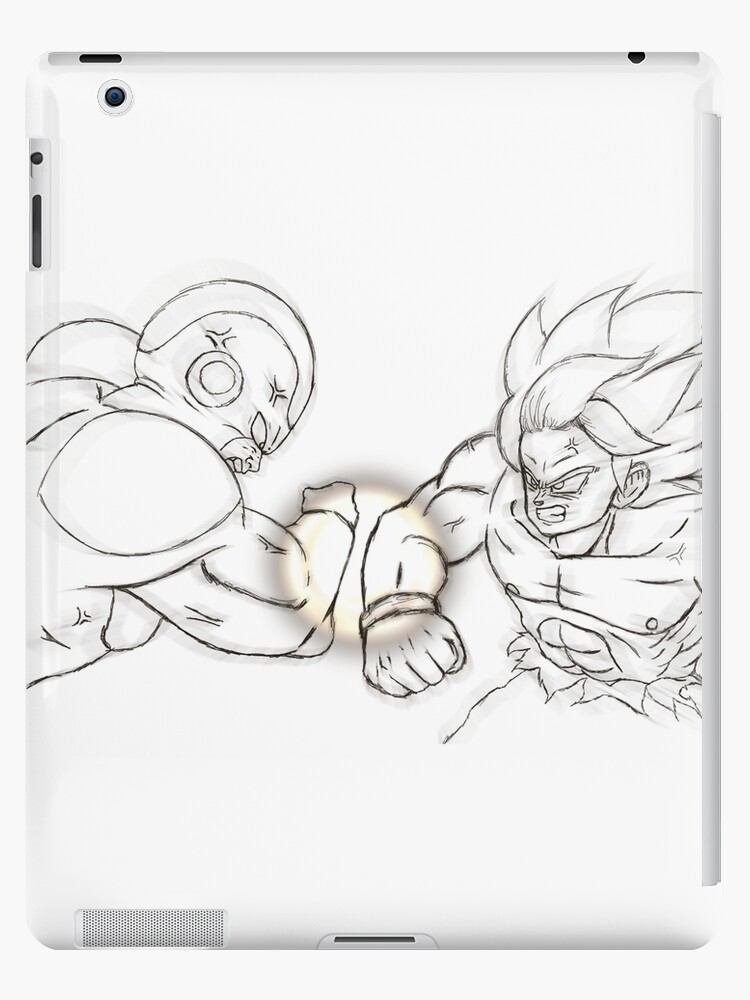 Funda y vinilo para iPad «Goku vs freezer diseño transparente» de artce0 |  Redbubble