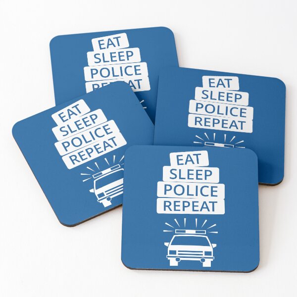 Item preview, Eat sleep police repeat designed and sold by rehatschek.