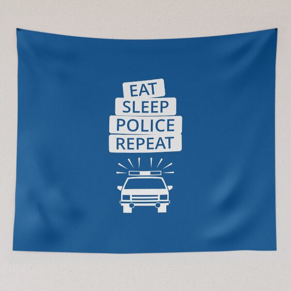 Item preview, Eat sleep police repeat designed and sold by rehatschek.